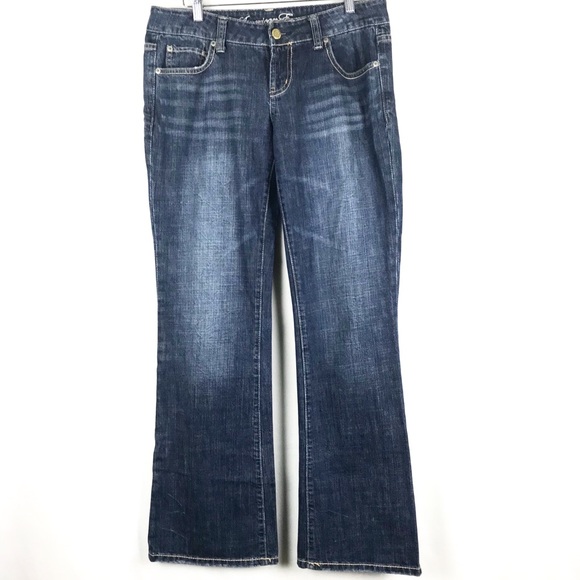 American Eagle Favorite Boyfriend Jeans Sz 8 Women - Picture 1 of 8